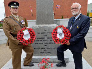 Supporting image for story: Market Drayton community coming together again to mark Remembrance Sunday