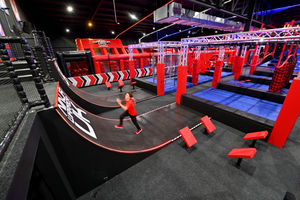 There's something for everyone at the new Ninja Warrior Adventure Park
