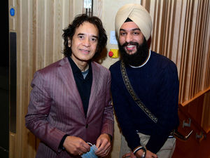 Supporting image for story: Indian classical music superstars visit Birmingham conservatoire