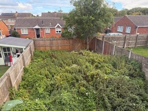 The property's garden. Picture: Mannleys/Rightmove