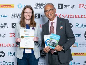 Supporting image for story: Shropshire business wins backing of former Dragon Theo