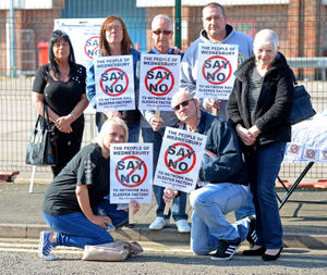 Nearby residents have campaigned against the plans