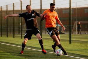 The football match between the Mander Centre and Telford Centre