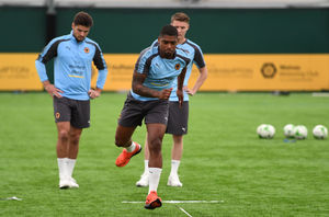 Ivan Cavaleiro of Wolverhampton Wanderers during the first day back at Training