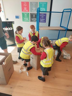 Taking part in a challenge