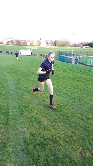 Zoe Gilbody won the junior girls’ race