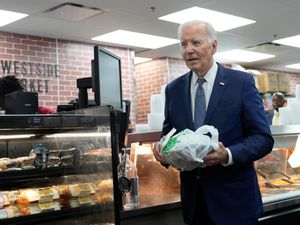 Supporting image for story: Nearly two-thirds of Democrats want Biden to withdraw, poll finds