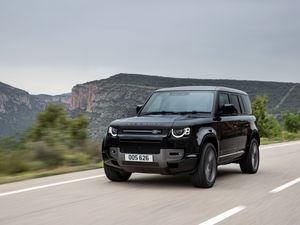 Supporting image for story: First Drive: Can the Land Rover Defender V8 combine brains and brawn?