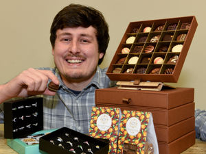 Supporting image for story: Dip in for a bit of sparkle . . .What it's like to surprise someone with a box of chocolates and hidden jewellery