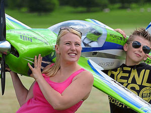 Supporting image for story: We're now boarding for Weston Park model air show
