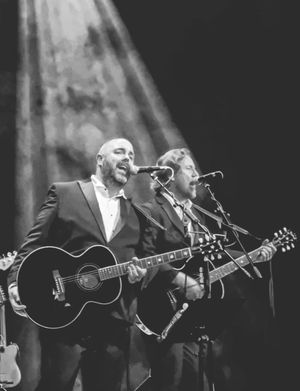 Harmonies from heaven - Craig Boyd and Cal Clark singing the parts of Don and Phil.