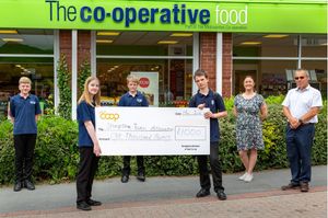The Midcounties Co-operative has given £1,000 to Shropshire Youth Association