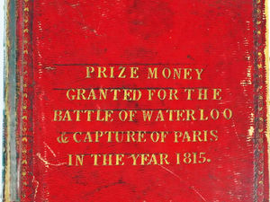 Supporting image for story: Waterloo book fetches £3,700 at auction in Shrewsbury