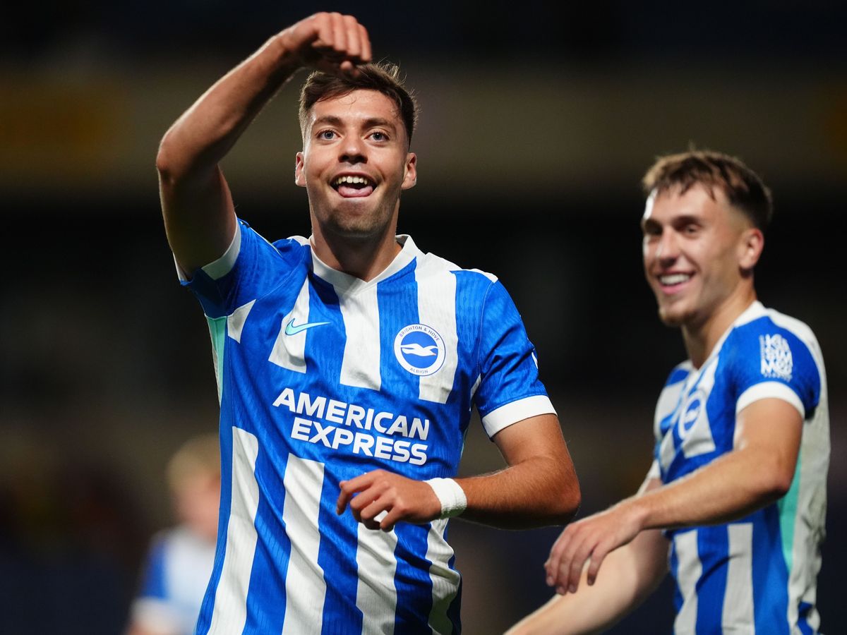 Stefanos Tzimas claims debut double as Brighton ease past Oxford in Carabao Cup