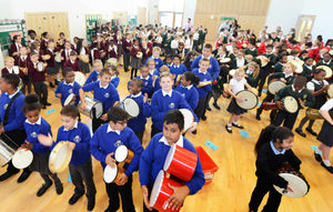 The lesson in full flow