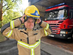 Supporting image for story: Butcher of 26 years becomes latest recruit to Shropshire town's fire station