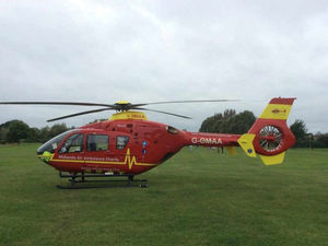 Supporting image for story: Man airlifted to hospital from Willenhall home