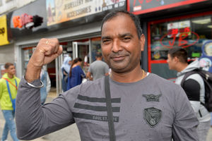 Barshotam Lal is chuffed to have Albion back in the top flight