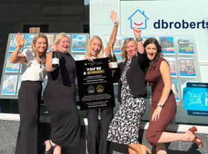 DB Roberts Estate Agents have been recognised with a Gold Award for lettings