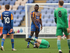 Supporting image for story: Shrewsbury Town appeal Aaron Pierre red card