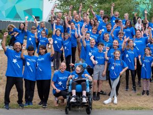 Supporting image for story: Make-a-Wish families enjoy a day at Bear Grylls Adventure