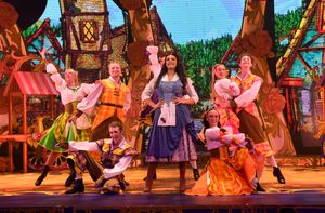 Full dress rehearsal of Beauty and the Beast at Wolverhampton Grand Theatre.