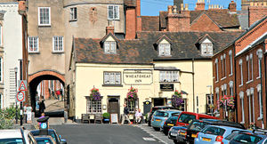 The German prisoner is said to have been downing pints at The Wheatsheaf Inn.