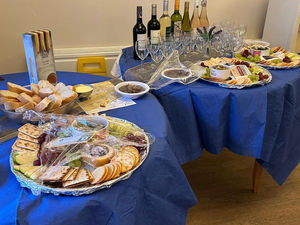 Supporting image for story: Worcestershire care home savours a sunny afternoon with a special wine and cheese party
