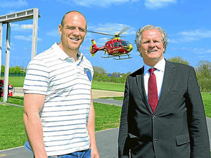Supporting image for story: Tycoon's donation funds air ambulance visitor centre after crash rescue