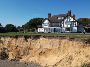 Supporting image for story: Woman, 88, facing loss of clifftop home to sea ‘told nothing will be done’