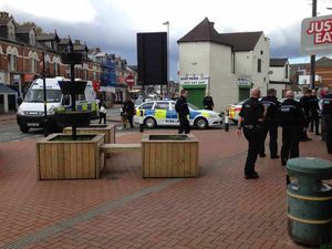 Supporting image for story: Dozens of police swoop on teens with plastic toy knife