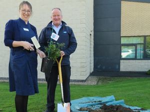 Supporting image for story: Time capsules planted at Shropshire hospitals