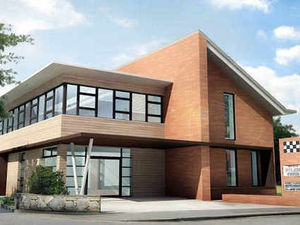 Supporting image for story: New Market Drayton police station going green