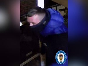 Supporting image for story: Police issue photo of man they want to speak to after group broke into Walsall home