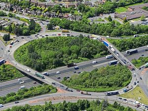 Supporting image for story: Junction 10 revamp work won't start for at least 18 months, highways bosses say