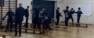 Schoolchildren at Ninestiles take part in inclusive sports