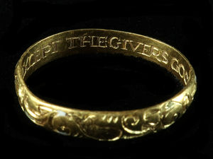 Supporting image for story: Lovers' gold ring with a secret message features in Shropshire's latest haul of buried treasure
