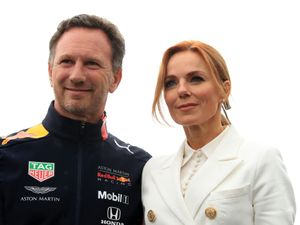Supporting image for story: Geri Horner in Bahrain for Grand Prix to watch husband Christian’s Red Bull team