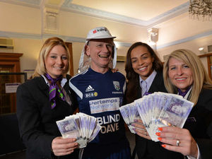 Supporting image for story: Blind Dave builds on support gruelling 150 mile Sahara charity run