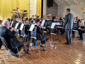Supporting image for story: Review: Newport Music Club concert at Edgmond Village Hall with the wonderful Jackfield Brass Band