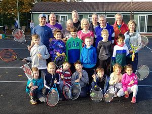 Supporting image for story: Delight at revamp for Wall Heath Tennis Club