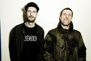 Sleaford Mods are Andrew Fearn, left, and Jason Williamson