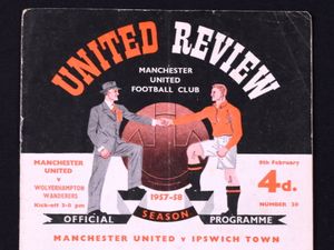 Supporting image for story: Rare match programme from abandoned Wolves match sells for more than £11,000