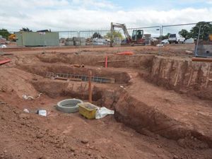 Supporting image for story: Archaeologists at Ludlow development site finds post-medieval pottery and bowl