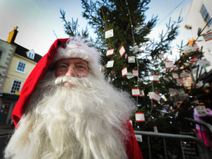 Supporting image for story: 'Britain's longest serving Santa': Ray shows no signs of stopping after 57 years