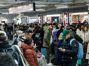 Supporting image for story: At least 20 killed in head-on train collision in southern Spain