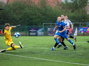 Supporting image for story: Cradley edge out Bilston to keep up with the pace