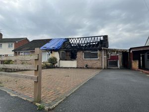 Supporting image for story: Firefighters' electric blanket warning after devastating bungalow fire in Newport