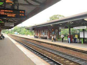 Supporting image for story: Person dies after being hit by train at Stourbridge Junction