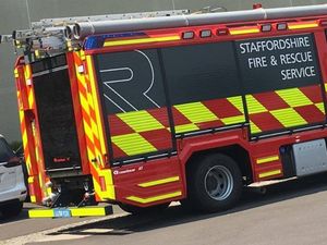 Supporting image for story: 25 firefighters tackle blaze in Staffordshire town